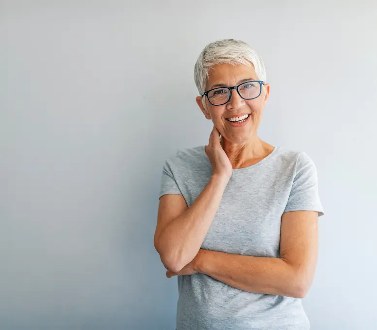 Auckland Breast Centre mature lady smiling